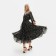Women's dress with a MIST MIDi belt, size 50, black