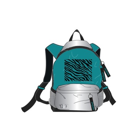 Backpack for girls, size 11x26x40 cm-3