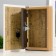 Safe-book wood, leatherette "Black cat" 21x13x5 cm