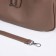 Load bag with lightning, external pocket, brown color