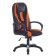 Gaming armchair Brabix Premium Rapid GM-102, eco-leather/fabric, black/orange