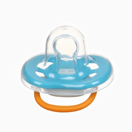 Nipple - anatomical dummy "Penguin", +6 months., Blue color-7