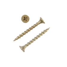 Self -cutting 3.5x35 mm tundra Premium, Secure, Large thread, pH slot, yellow zinc, 1 kg