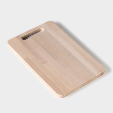 Board cutting shade "Figure handle", 29 × 19 × 1.5 cm, birch-5