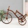 Souvenir Metal for a bottle "Three -wheeled bicycle" for bronze 36x36 cm
