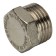 Stout SFT-0025-000012, 1/2 ", outdoor thread, nickelled brass