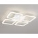 LED ceiling LED with Ambrella Light, Original, FA4375, 4XLED, 73 W, 6205LUM, 3000-6400K, white color.