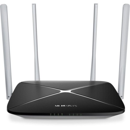Wireless Mercusys AC12 AC1200 10/100Base-TX Black