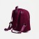 Youth backpack on lightning from textiles, 2 pockets, purple color