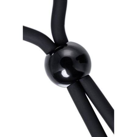 Lasso for penis A-Toys byfa Ect, silicone, black, 14 cm-7