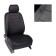 Auto-Cherkhly for Renault Logan, 2004-2014, black, eco-leather, set