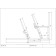 Kaliope bath frame, length 153 cm complete with assembly bag