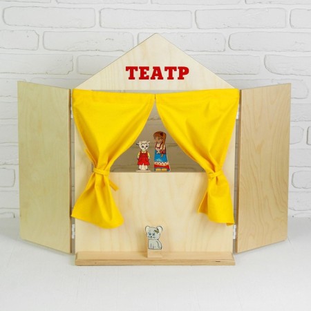 Set "Shirma for the Puppet Theater", screen: 88 × 60 cm-2