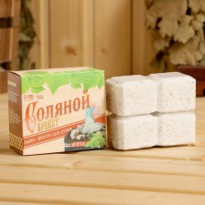 Salt briquette set for the bath 