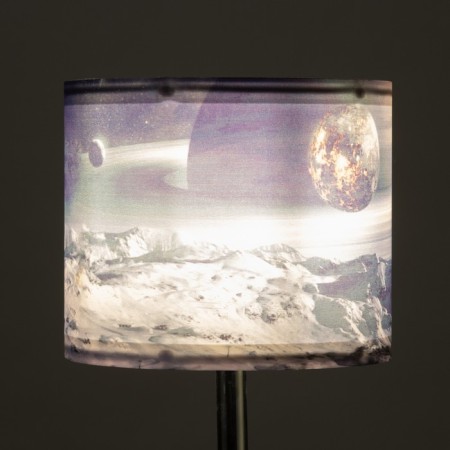 Lampshade "Martian" gray E27 20x20x17 cm-5