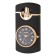 Gas lighter with clock, piezo, flame adjustment, 7.2 x 3.9 x 1.8 cm