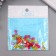 Buttons plastic for creativity 2 punctures "Color Squares" micro set 80 pcs 0.6x0.6cm