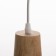 Suspension lamp "Claud" cylinder 1x40W E27 white 5x6.5x95cm
