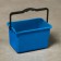 Maular bucket, 8 l, plastic, blue mix
