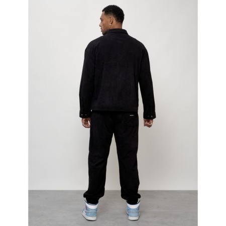 Sports suit men's, size 50, black color-3