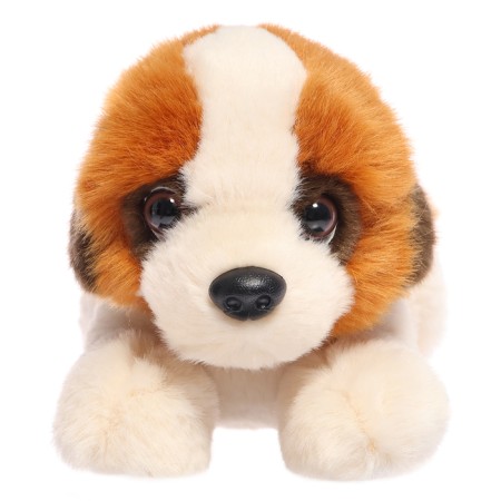 Soft toy "Dog Senbernar Lying", 20 cm-1