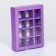 Box for sweets, 12 pcs, lilac, 19 x 15 x 3.6 cm