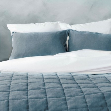 Software "Soft": size 250 × 270 cm, pillowcases 40 × 60 cm - 2 pcs, blue-2