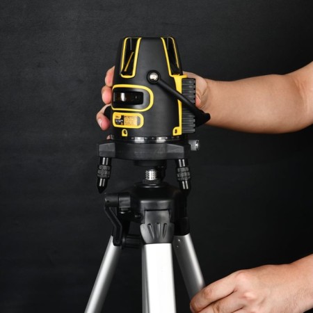 A tripod for the laser level Deli DL4161-2 133668, Czech, 5/8 ", 0.45 - 1.2 m-7