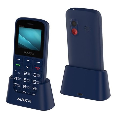 Cell phone Maxvi B100 DS Blue-1