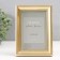 Photo frame Plastic "Gala" 10x15 cm, gold (plastic screen)