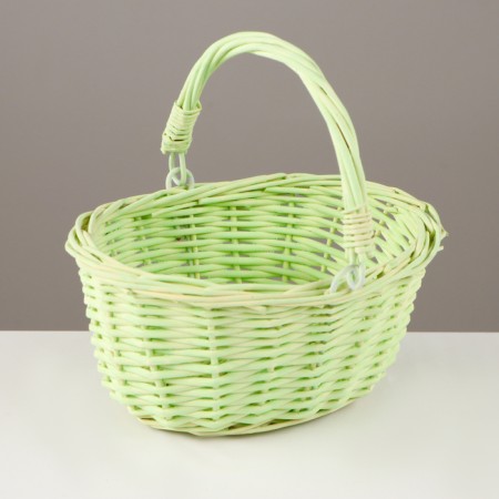 Basket, 18 × 15 × 9 cm, willow