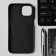 Hoco Case for iPhone 14, Kevlar Texture, Magsafe support, Black