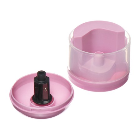 Electric sharpener (batteries are not included). works from 2 AA batteries pink-2