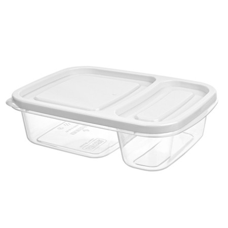 Lunch-box container Hobbylife, mini, rectangular, 2 sections