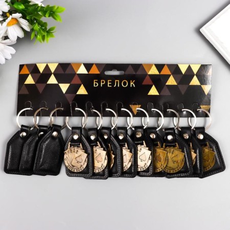 Брелок кожзам, металл "Карты" 6,8х4 см-4