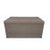 Puff with a lid and weighting, 800 × 400 × 420 mm, lunar matting, color Beige