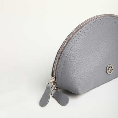 TEXTURA lightning cosmetic bag, gray color-5
