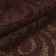 Lace elastic fabric, 175 mm × 2.7 ± 0.5 m, chocolate color