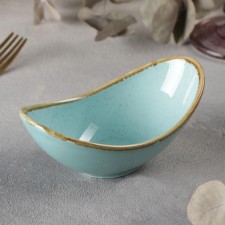 Ceramic sapphire salad, 14.5 × 8 × 6 cm, blue color