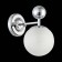 Wall lamp EVOLUCE. Sle106101-01. Pechio. 1x60 watts, E27, 13x20 cm, chromium color