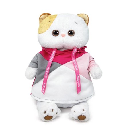 Soft toy "Lee in a multi-colored sweatshirt", 27 cm