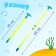Water gun "Aqua Attack", 40 cm., Mix color