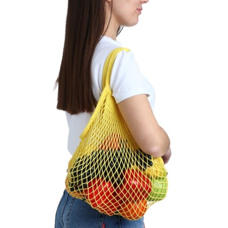 ALOSKA 37 x 20 cm, handle 12 cm, cell 1.5 cm, yellow-3