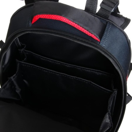 School backpack 38 x 30 x 16 cm, ergonomic back, Stavia "Red Truck"-10
