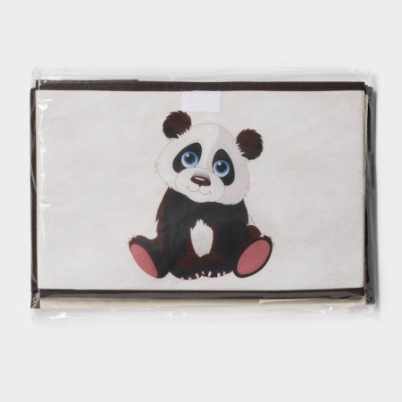 Stellyer box for storage with a “baby panda” lid, 38 × 25 × 24 cm-5