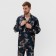 Pajama male (shirt and trousers) kaftan "Dragon" size 56, blue