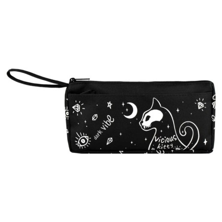 Penal soft, 1 department, 90 x 200 x 50 mm, voluminous, Phoenix "Astrokot" Black 65714-1