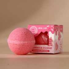 Book for the bath New Year's Ural Lab, 120 g, the aroma of strawberry sealing