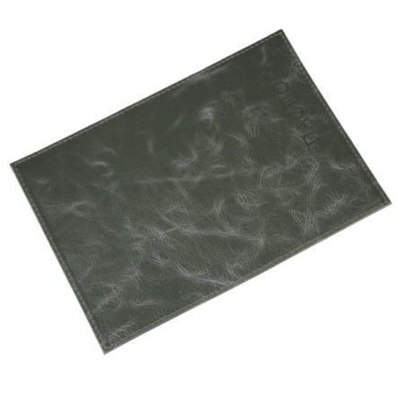 Cover for passport+cards, b/s, size 13.8x19 cm, color green dark pool-up