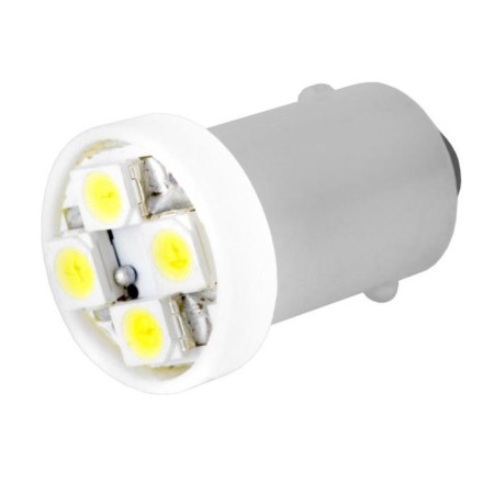 LED LED SkyWay T8.5 T4W, 12 V, 4 SMD diodes, with a basement BA9S, cone, S08201225